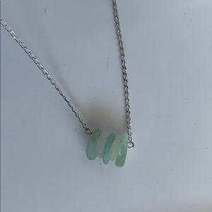 Genuine sea glass necklace